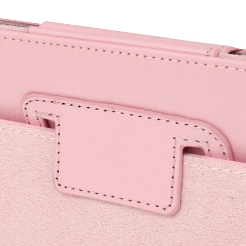 Flipfodral för iPad Mini 1/2/3 med hållarfunktion rosa