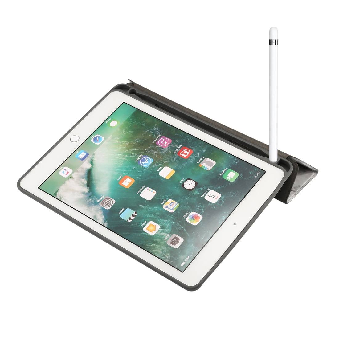 Fodral för iPad 9.7 & Air 1/2 - Marmormönster