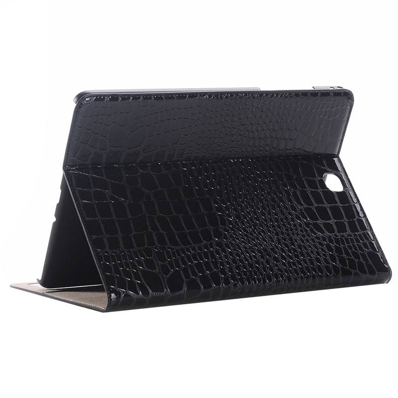 Fodral för Galaxy Tab A 9.7 - Krokodilmönster svart