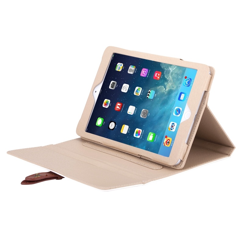 Flipfodral Brun med Spänne för iPad Mini 1/2/3 Business Style
