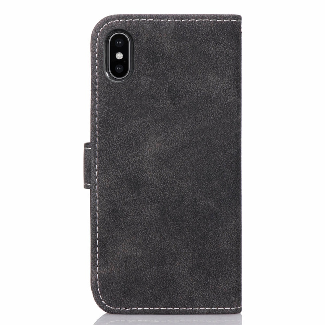 Plånboksfodral för iPhone X/XS - Med kortplatser och sedelfack