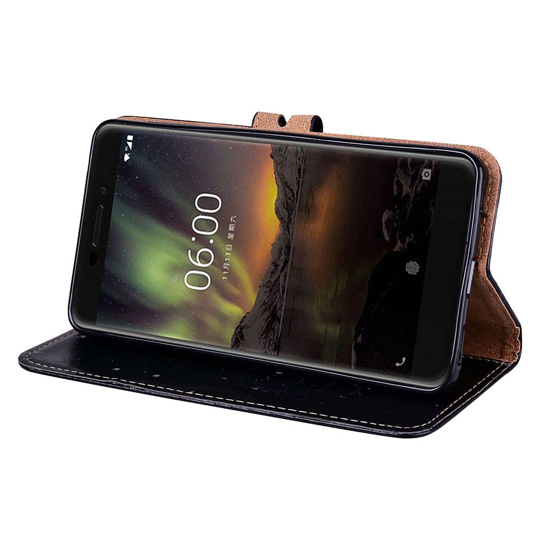 Plånboksfodral för Nokia 6 (2018)