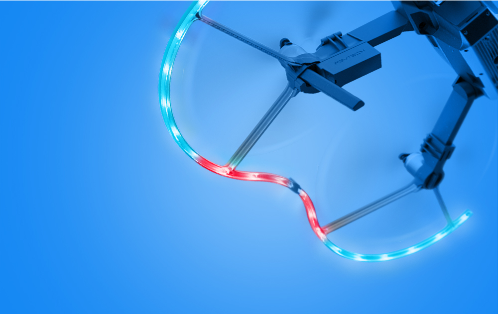 PGYTECH LED Propeller Guards för Mavic Pro