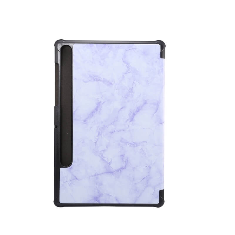  Fodral för Galaxy Tab S7 Plus S8 Plus T970 marmormönster