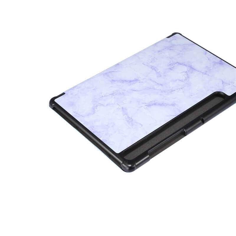  Fodral för Galaxy Tab S7 Plus S8 Plus T970 marmormönster
