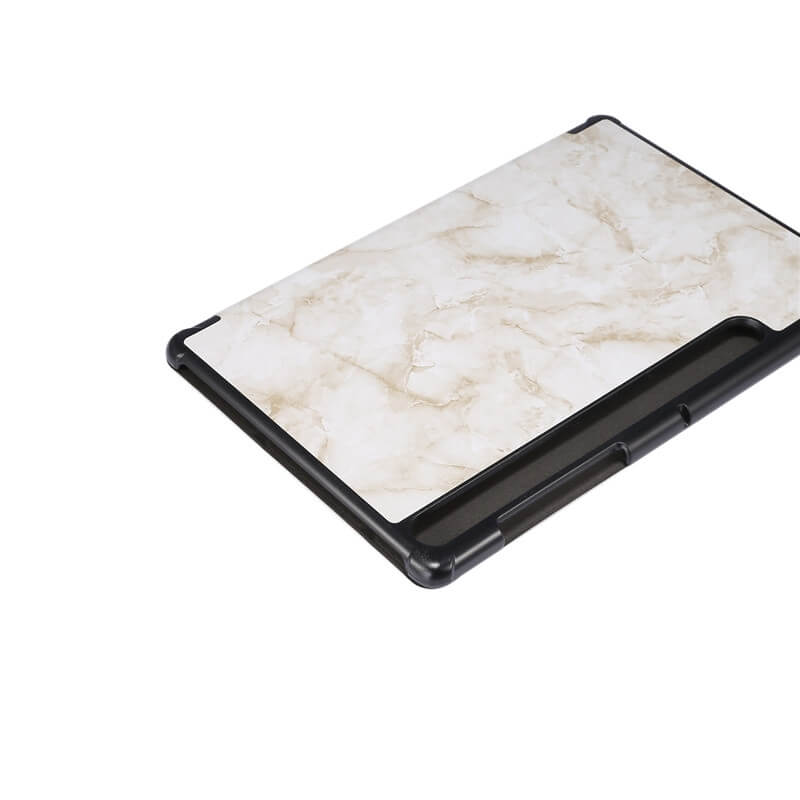  Fodral fr Galaxy Tab S7 Plus S8 Plus T970 marmormnster