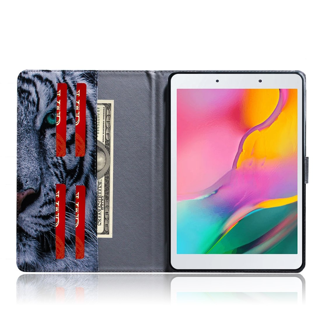 Fodral för Galaxy Tab A 8.0 (2019) T290 / T295 - Tiger