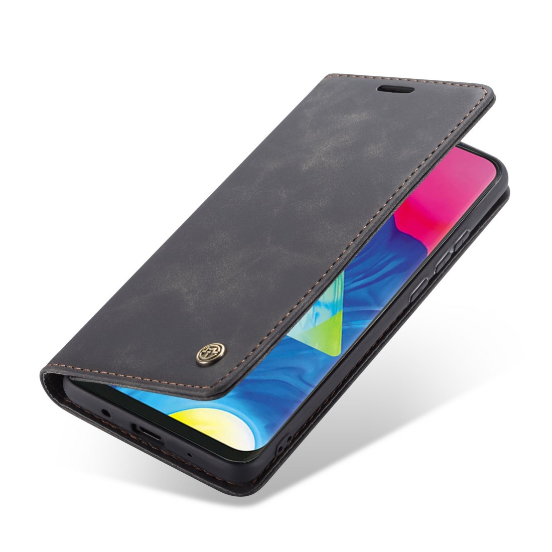 Caseme för Galaxy M10 - Flipfodral med kortplats
