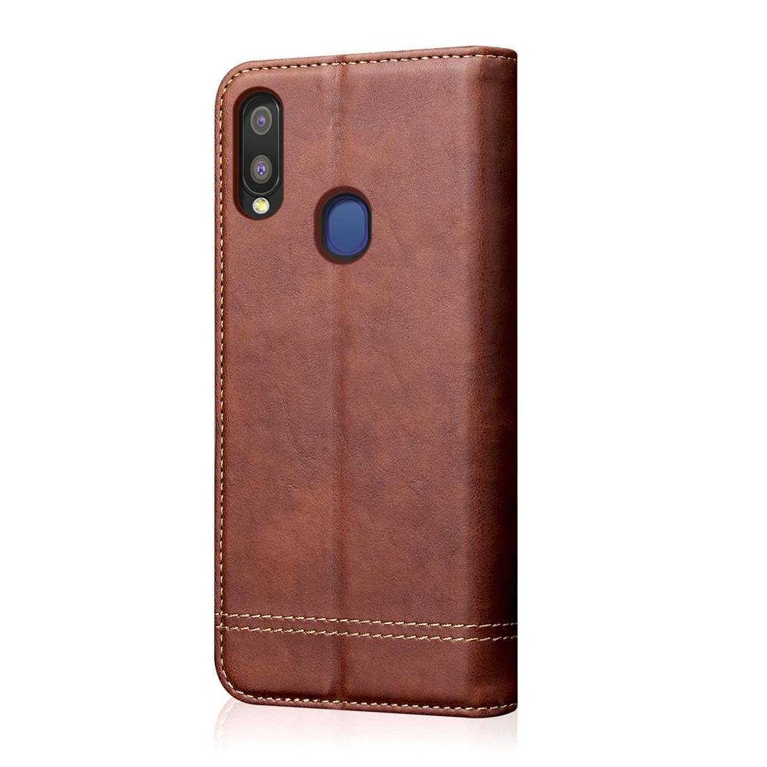 Flipfodral för Galaxy M20 - Brun