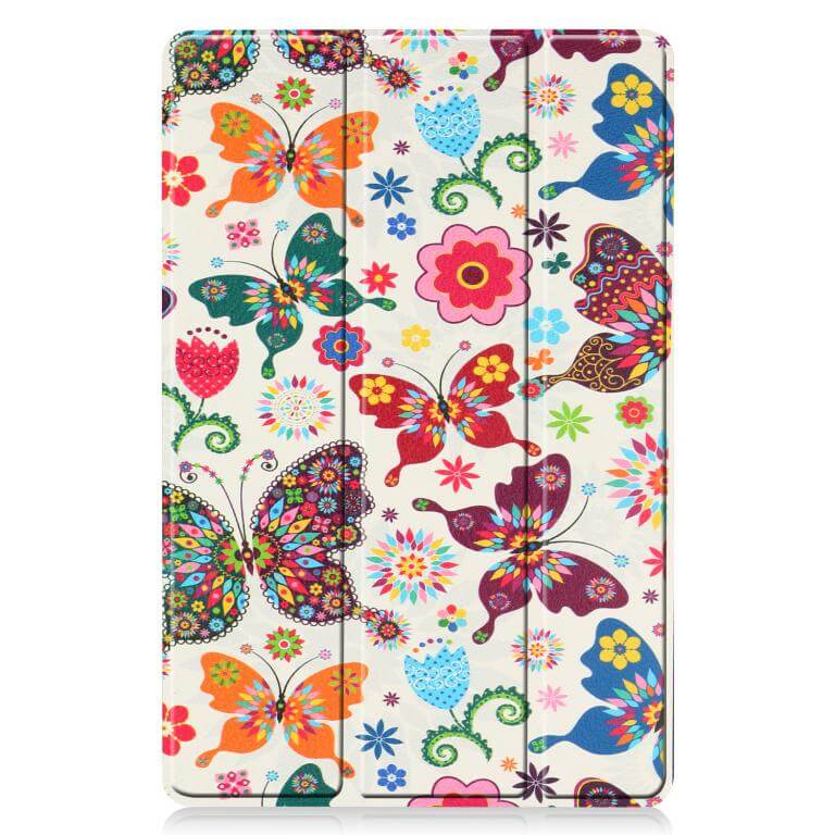 Fodral för Galaxy Tab S7/Tab S8 Fjärilsmönster
