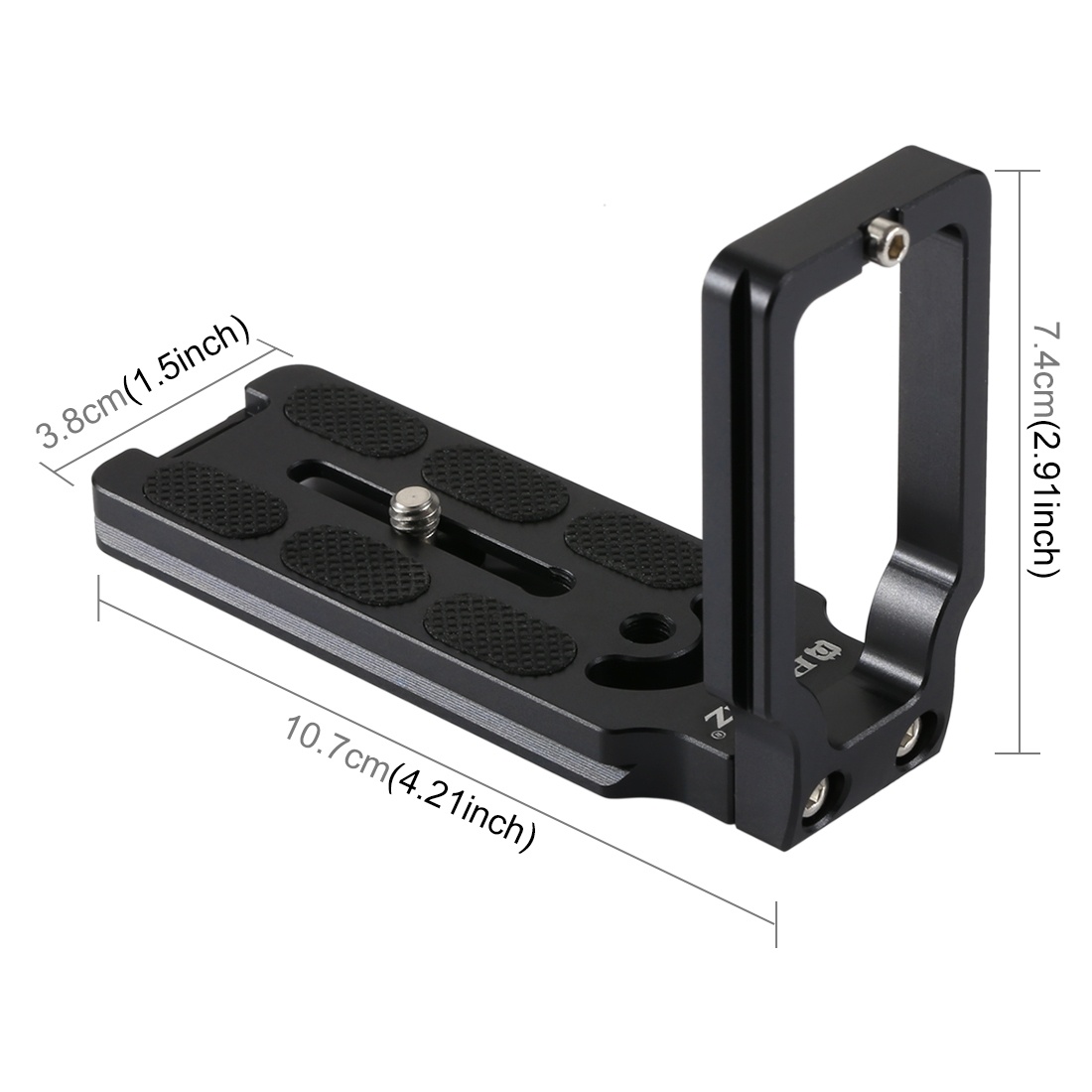 PULUZ L-Bracket 1/4 tums skruvgänga