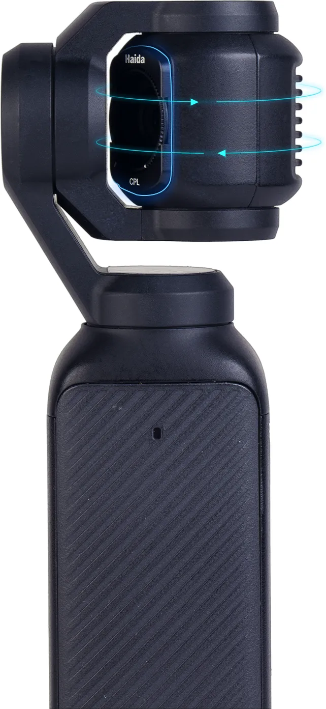  Haida NanoPro magnetiskt filterkit med 4 filter för DJI Osmo Pocket 3 & 4 från Kamda – snabb leverans och trygg e-handel