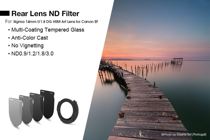  Haida ND-filter Kit för Sigma 14mm f/1.8 DG HSM Art för Canon EF