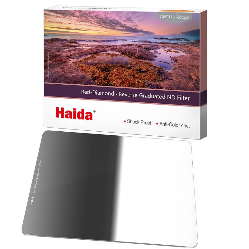  Haida Red Diamond Omvänt Mjukgraderat GND-filter NanoPro 100x150mm