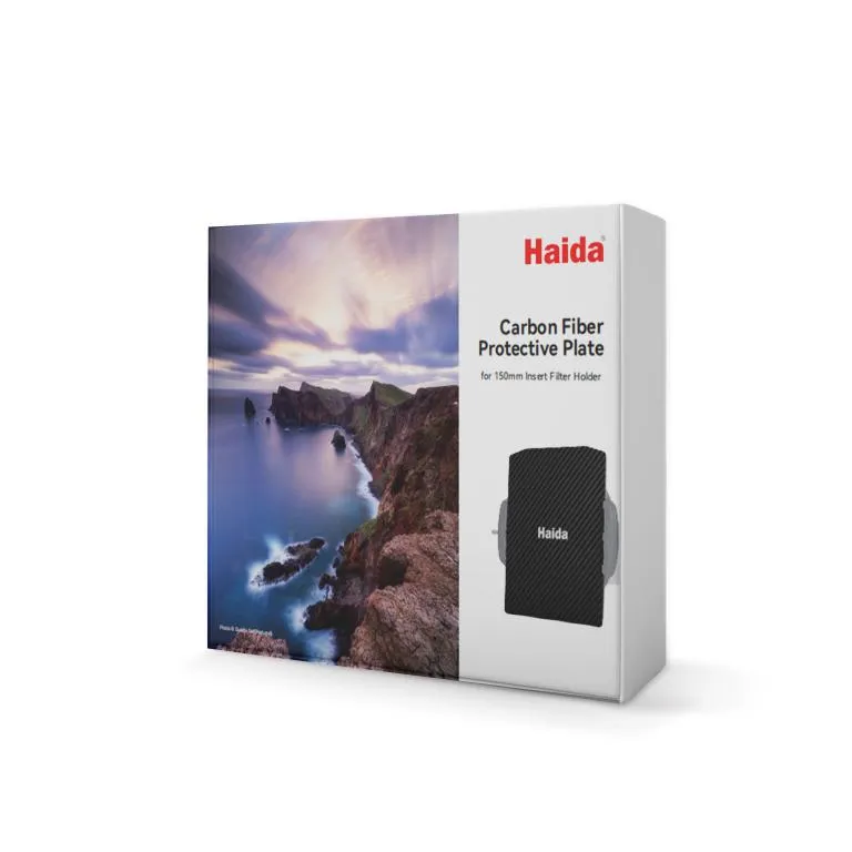  Haida skyddsplatta i kolfiber för 150 mm filterhållare från Kamda – snabb leverans och trygg e-handel
