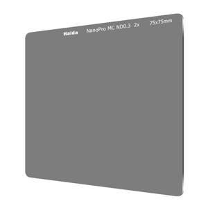Haida ND-filter med NanoPro-Multicoating optiskt glas för 75mm Systemet