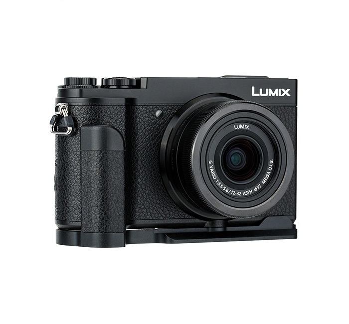  JJC L-Bracket med handgrepp fr Panasonic Lumix GX9/GX7 Mark III