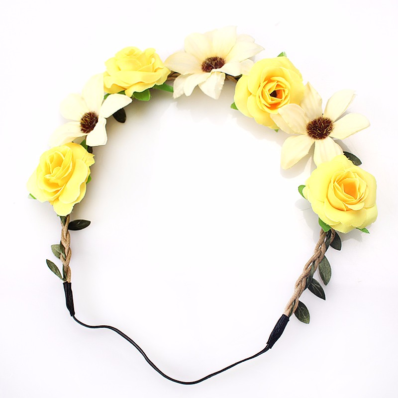  Hrband - Blandade blommor