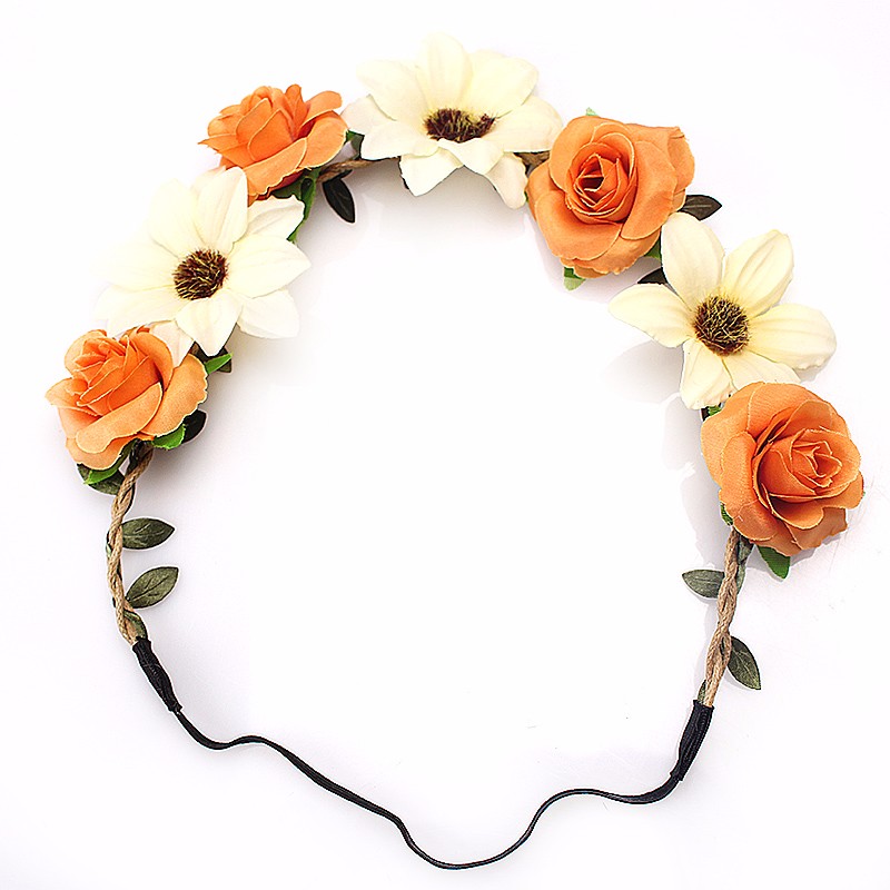  Hårband - Blandade blommor