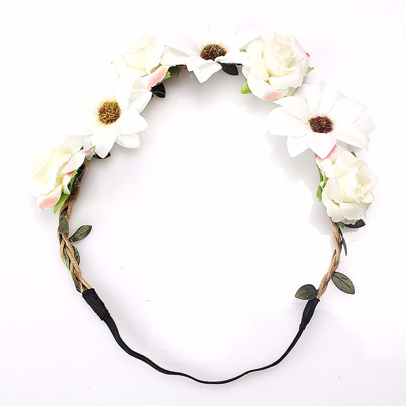  Hårband - Blandade blommor