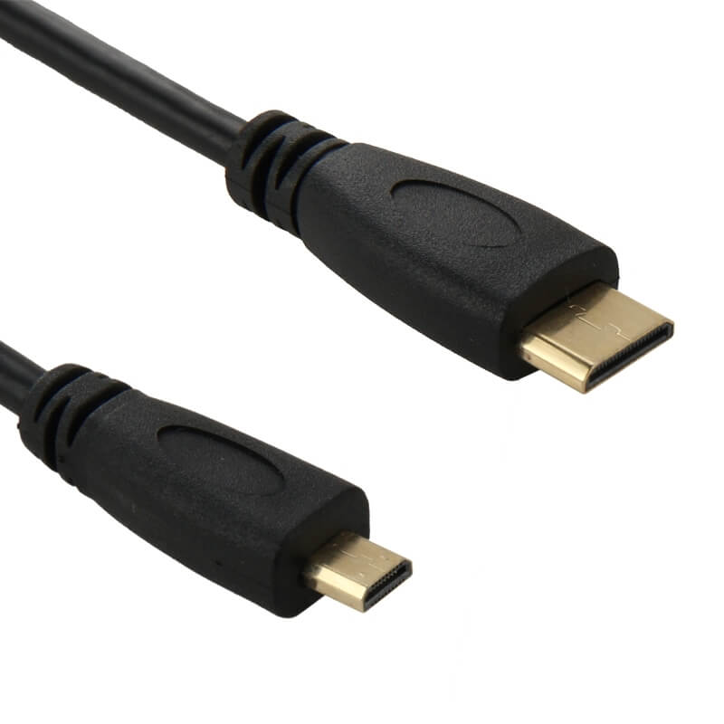Mini HDMI-kabel till Micro HDMI 1.0 meter | Kamda