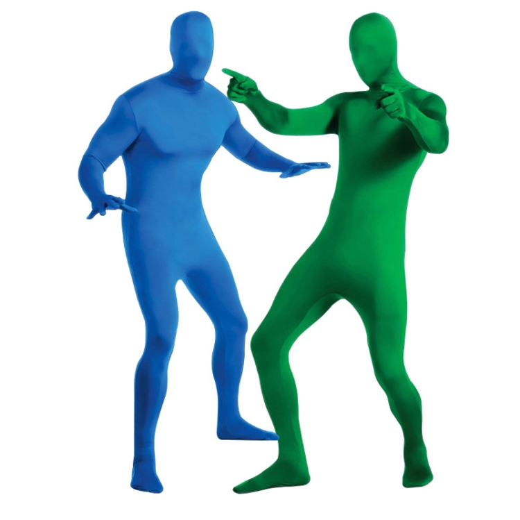  Bluescreen helkroppsdräkt för filminspelningar chromakey från Kamda – snabb leverans och trygg e-handel
