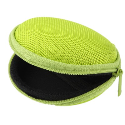 Hörlursväska nylon - Limegrön