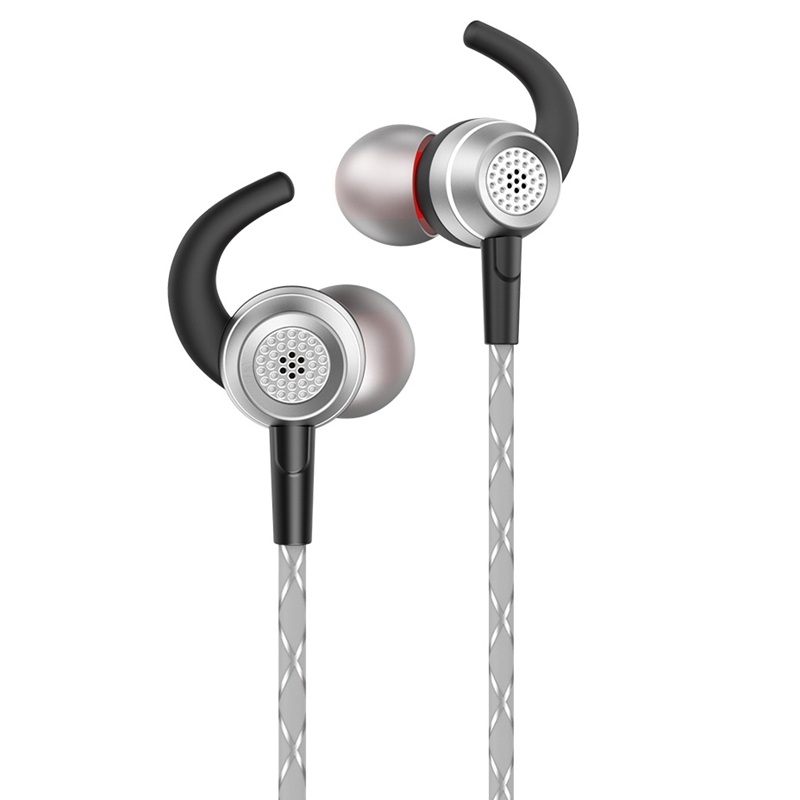  Joyroom 3,5 mm In-ear hrlurar med Mic Svart