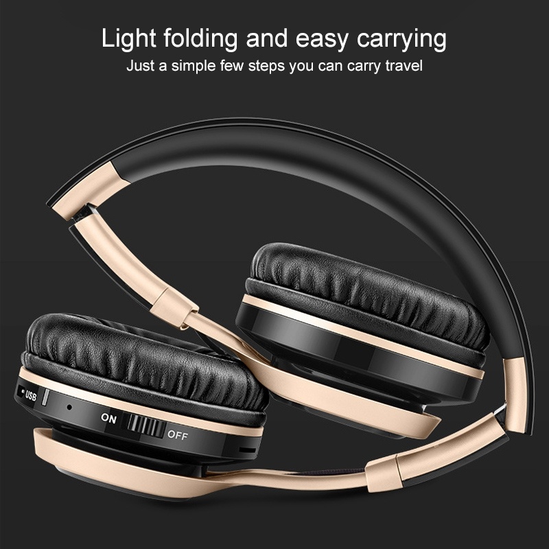 Picun BT-08 Trådlösa Bluetooth hörlurar inbyggd mikrofon