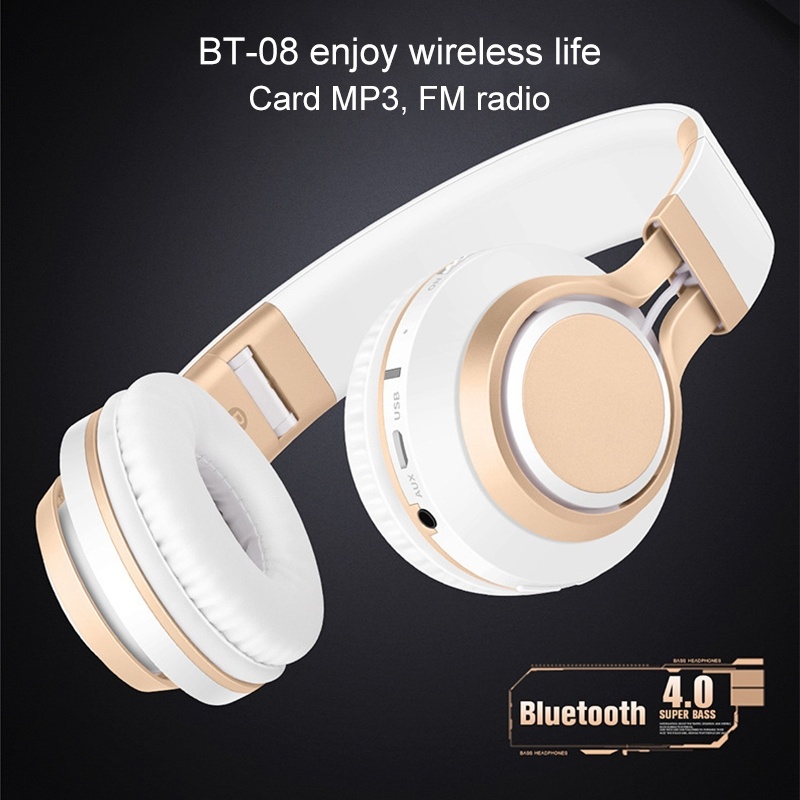 Picun BT-08 Trådlösa Bluetooth hörlurar inbyggd mikrofon