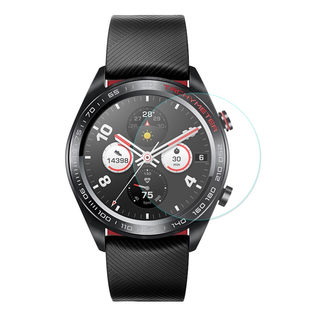 Enkay 2.15D Displayskydd för Huawei Honor Watch Magic - Av härdat glas 9H