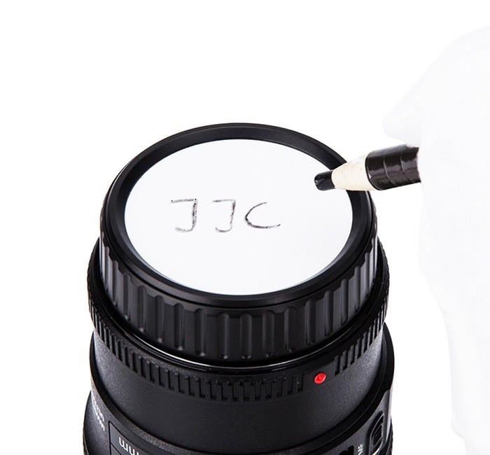  JJC 1x Skrivbart bakre objektivlock fr Canon EF-M