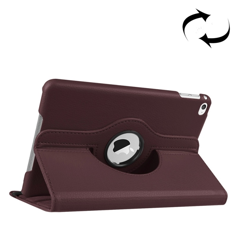  Fodral brun fr iPad mini 4 - Roterbart