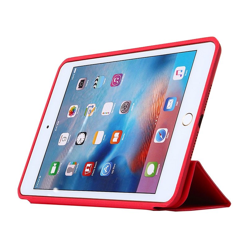  Skal Röd med lock för iPad mini 4