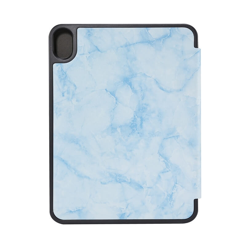 Flipfodral för iPad mini 6 (2021) Sleep/ Wake-up funktion Marmormönster blå