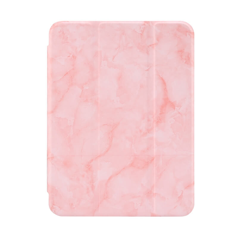 Flipfodral för iPad mini 6 (2021) Sleep/ Wake-up funktion Marmormönster rosa