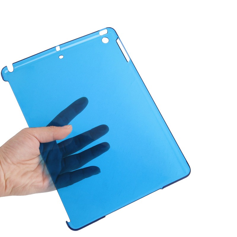  Hrdskal fr iPad Air - Transparent bl