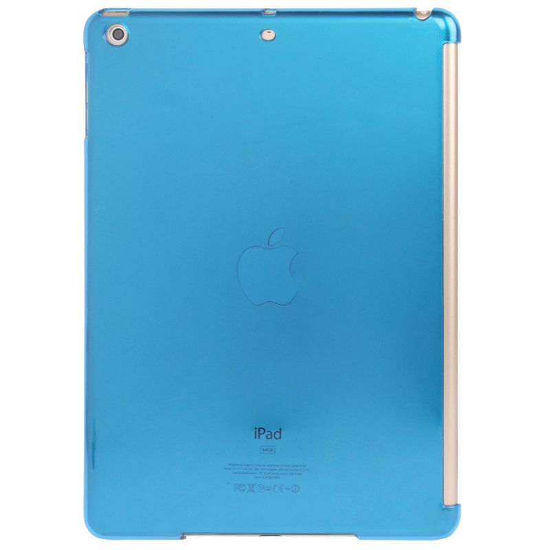  Hrdskal fr iPad Air - Transparent bl