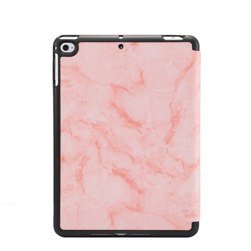 Fodral för iPad Mini 5 (2019) - Rosa Marmormönster