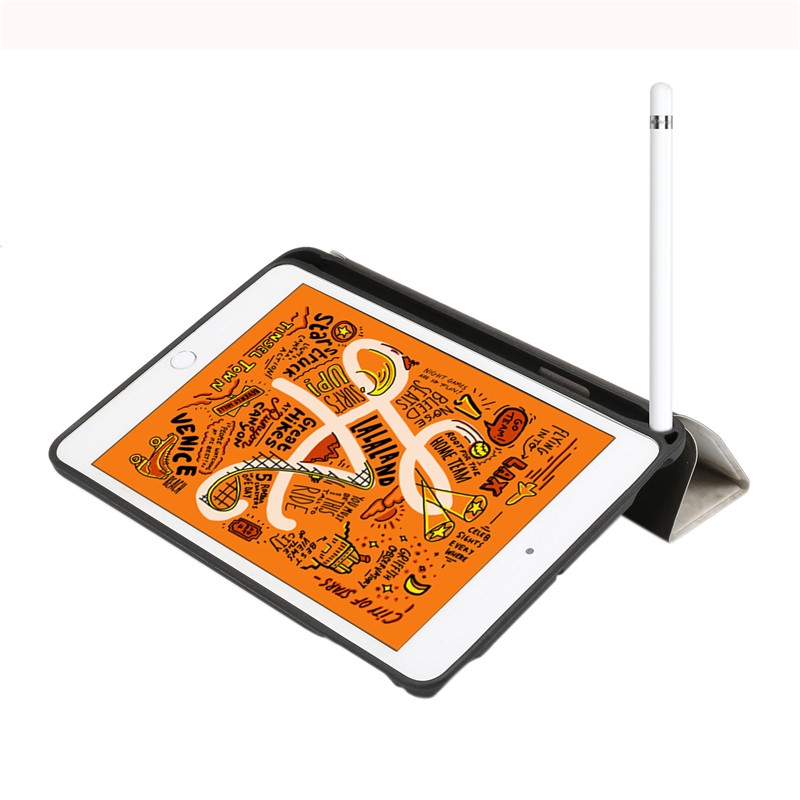 Fodral för iPad Mini 5 (2019) - Rosa Marmormönster