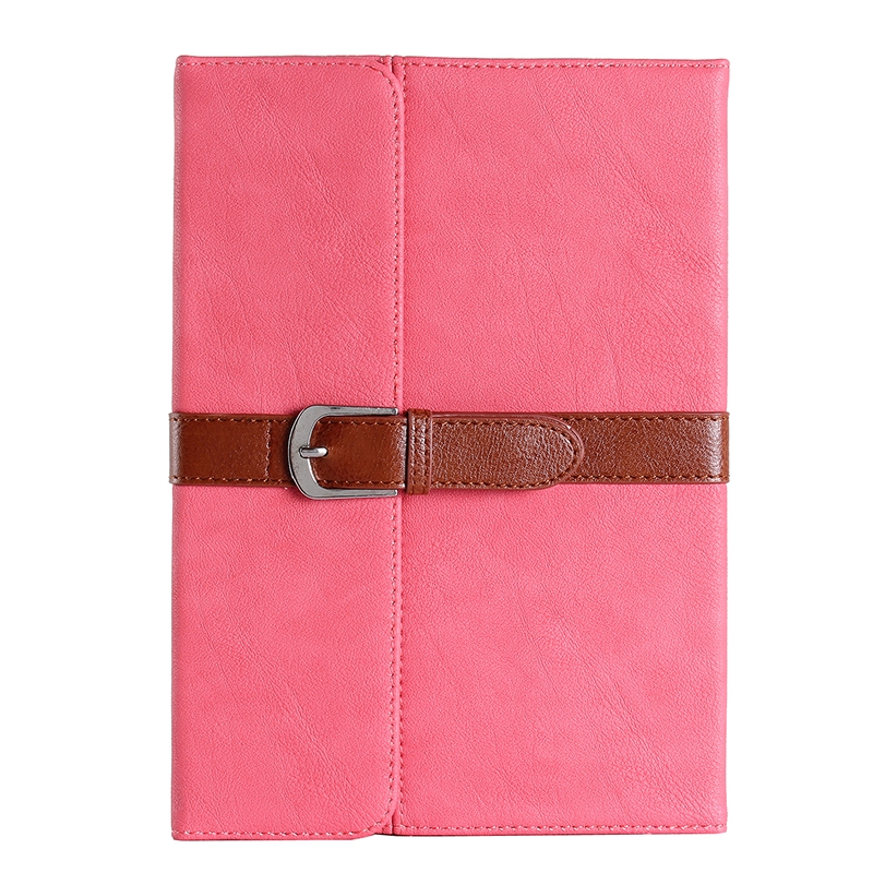  Fodral Rosa för iPad mini 4 - Brunt bälte