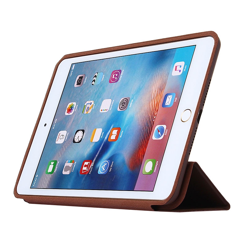 Skal Brun med lock för iPad mini 4