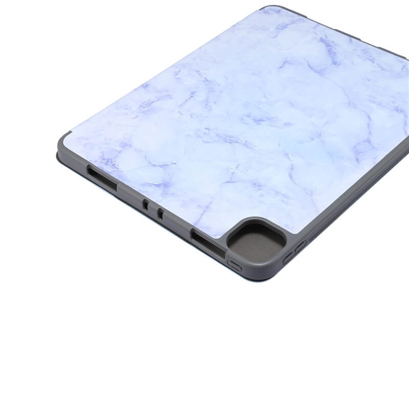 Fodral för iPad Pro 11 2018/2020/2021 med Sleep/ Wake-up Marmormönster lila