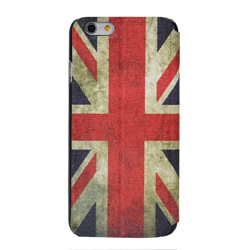  Fodral iPhone 6/6S Storbritanniens flagga - Klockfunktion