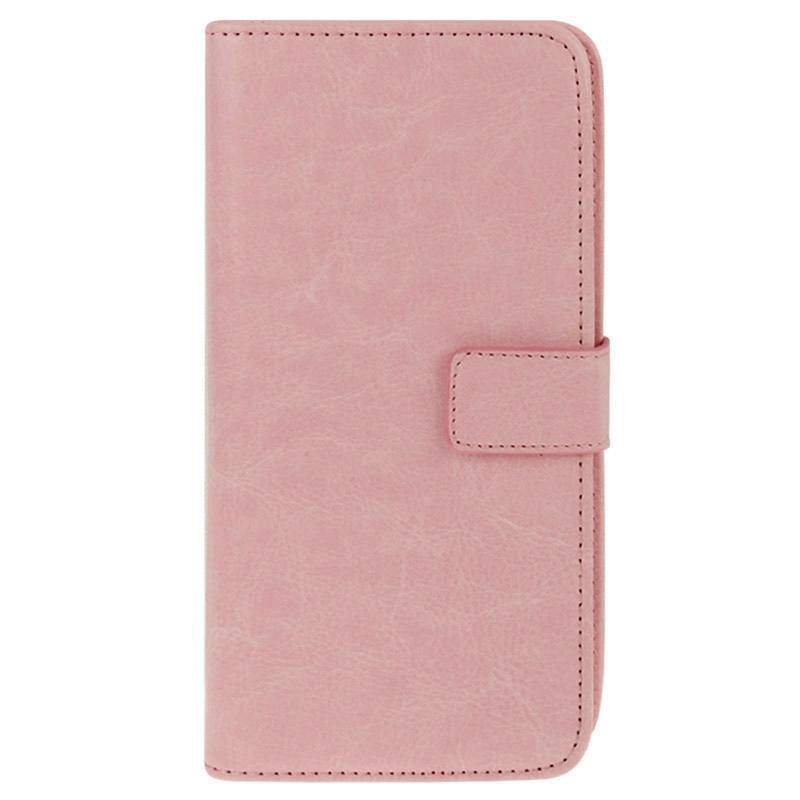  Plnboksfodral med avtagbart skal fr iPhone 6/6S - Konstlder rosa