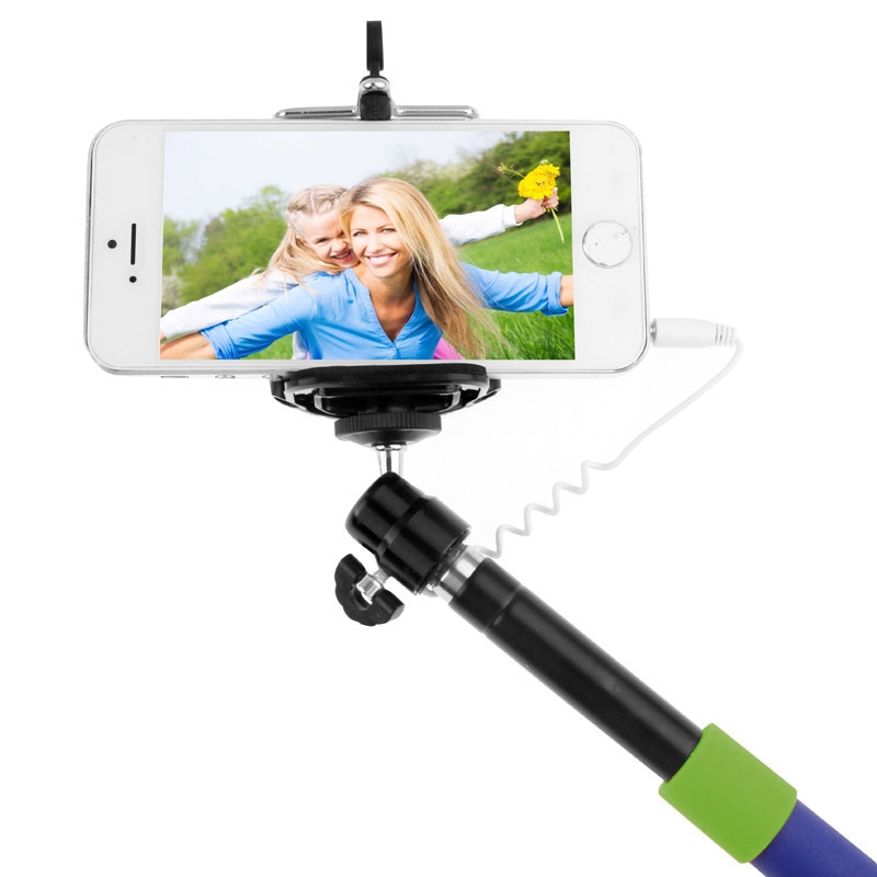  Selfiestick fr mobiler - Inbyggd kameraavtryckare