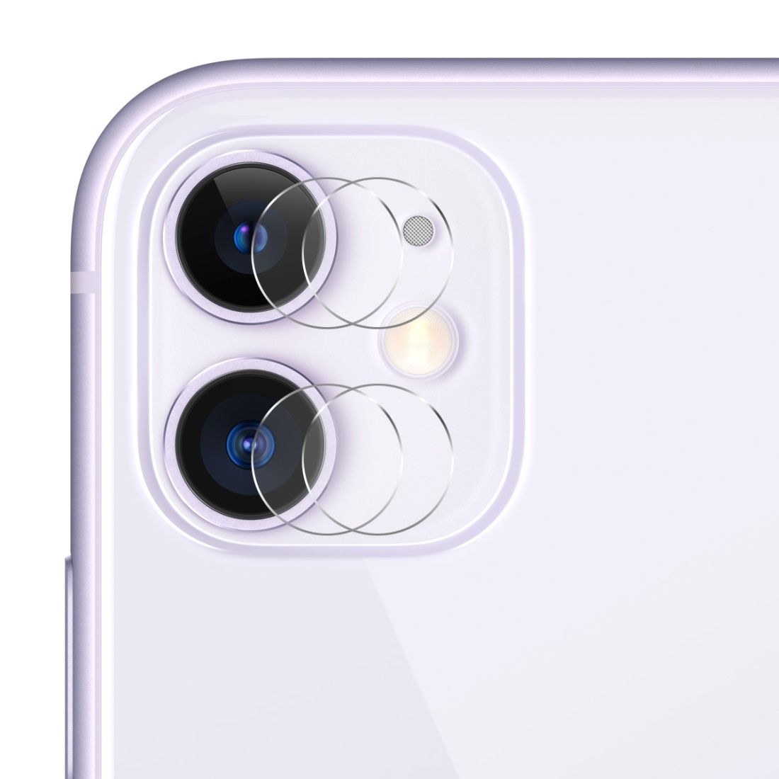 Enkay 2.15D Linsskydd 9H för iPhone 11 bakre Kameralins