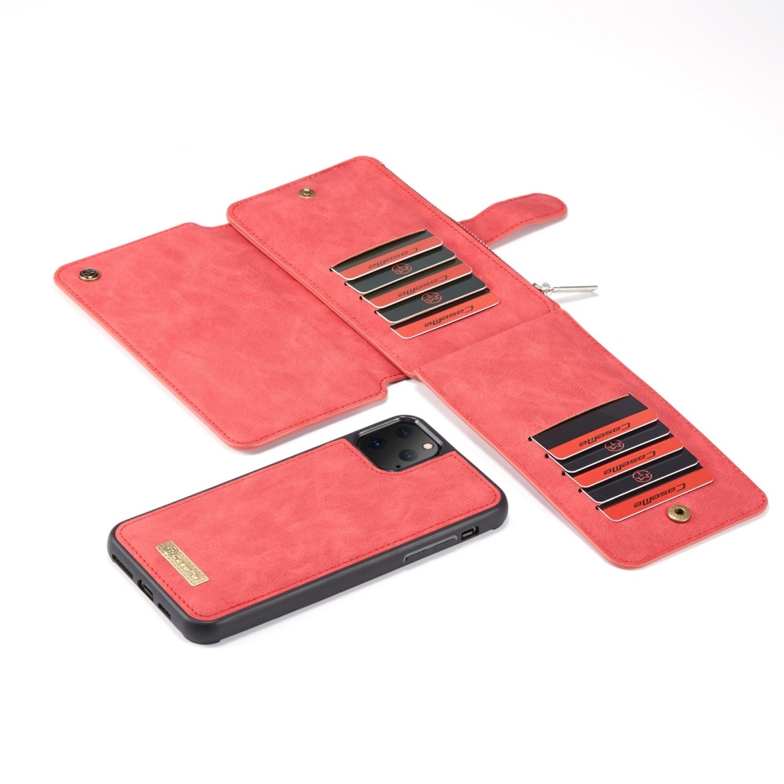 CaseMe för iPhone 11 Pro - Plånboksfodral med magnetskal