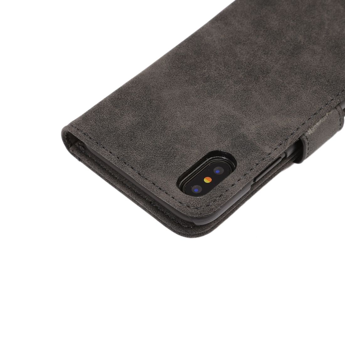 Plånboksfodral för iPhone X - Med kortplatser och sedelfack