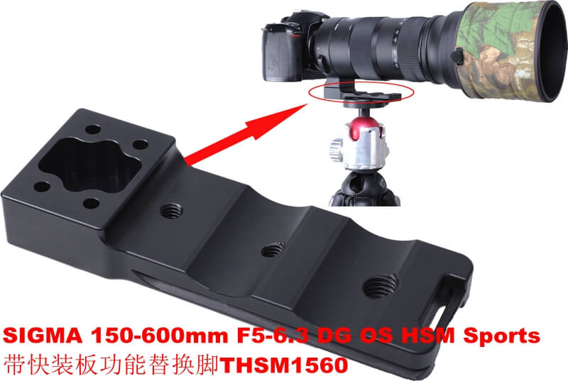  iShoot Stativfste fr Sigma 150-600mm f/5-6.3 DG OS HSM Sports